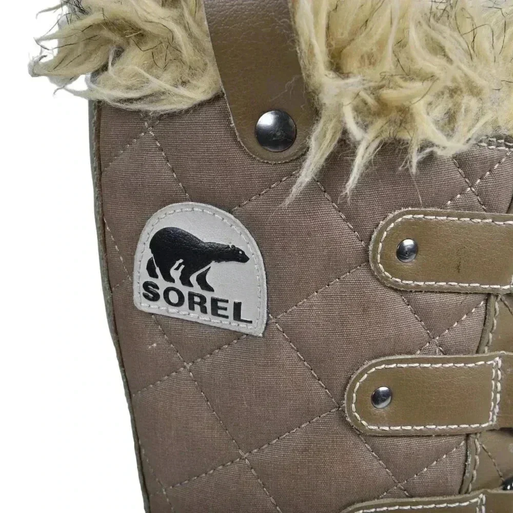 Sorel Trail Autumn Bronze Tofino Joan of Arctic Snow Winter Boots Brown Red 6 - Picture 2 of 12